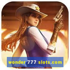 wonder 777 slots.com